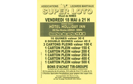 Loto 18 mai